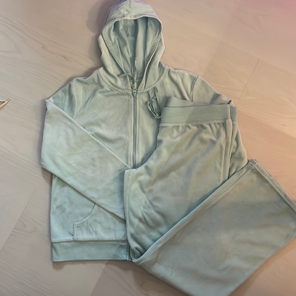 Vintage Old Navy Light Blue Tracksuit